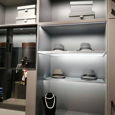 衣柜隔板玻璃层板灯