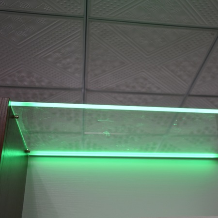 RF control RGB LED shelf light for 6-8mm glass or acrylic(1)